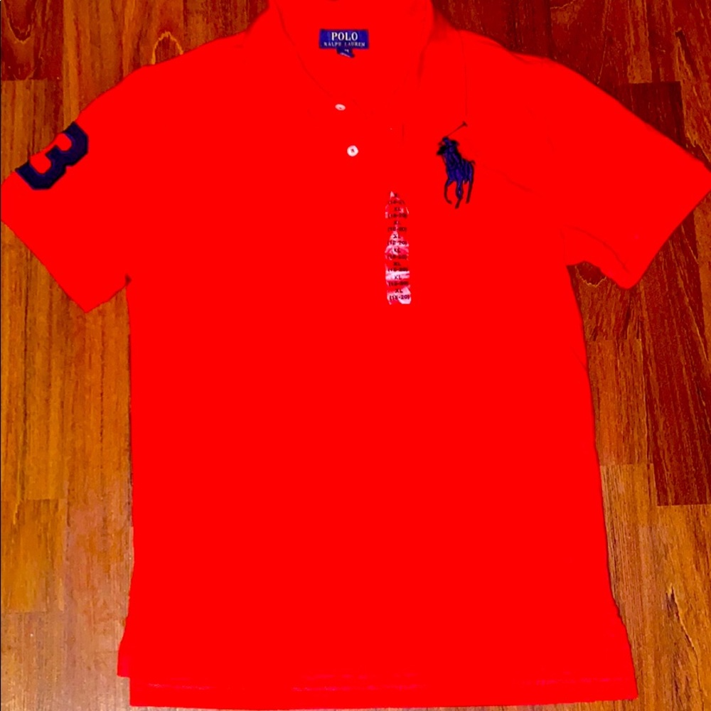 Red Polo Ralph Lauren Shirt